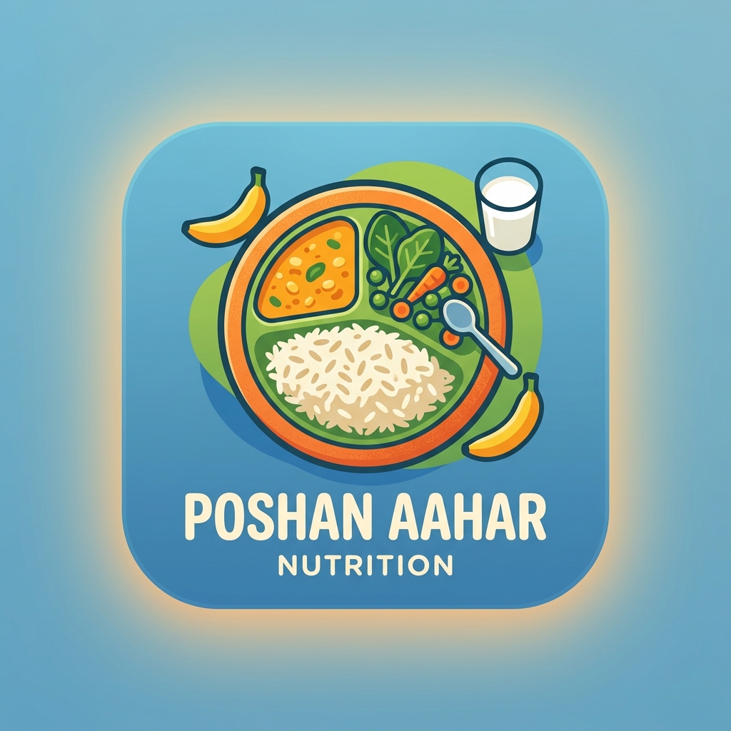 PoshanAahar Logo